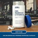 APPLIED NUTRITION - ZMA + B6 - 90PCS
