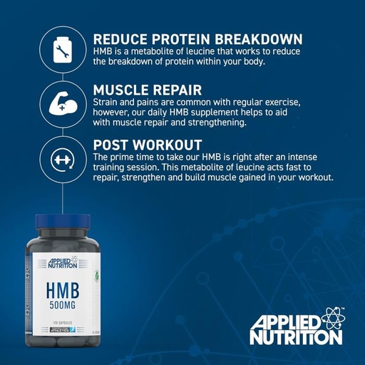 APPLIED NUTRITION - HMB 500MG -120PCS