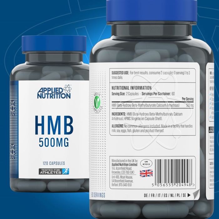 APPLIED NUTRITION - HMB 500MG -120PCS