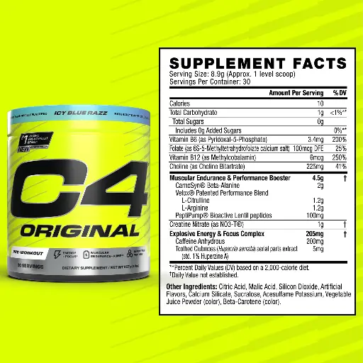 CELLUCOR - C4 ORIGINAL - 30SERVINGS 