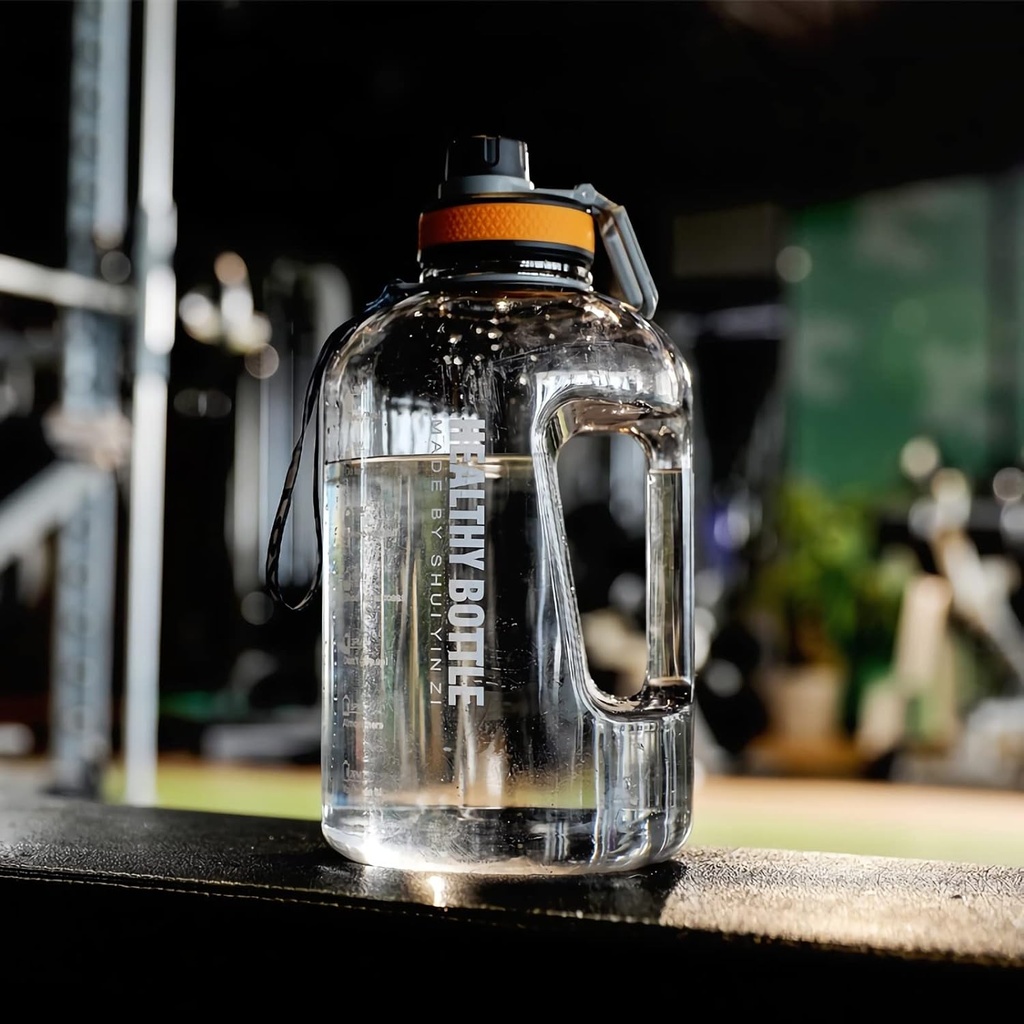 HEALTHY BOTTLE - HARD PLASTIC WATER BOTTLE - 2.2L