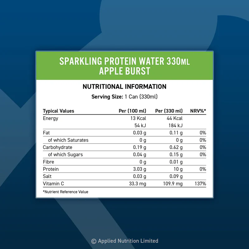APPLIED NUTRITION - PROTEIN WATER - 330ML