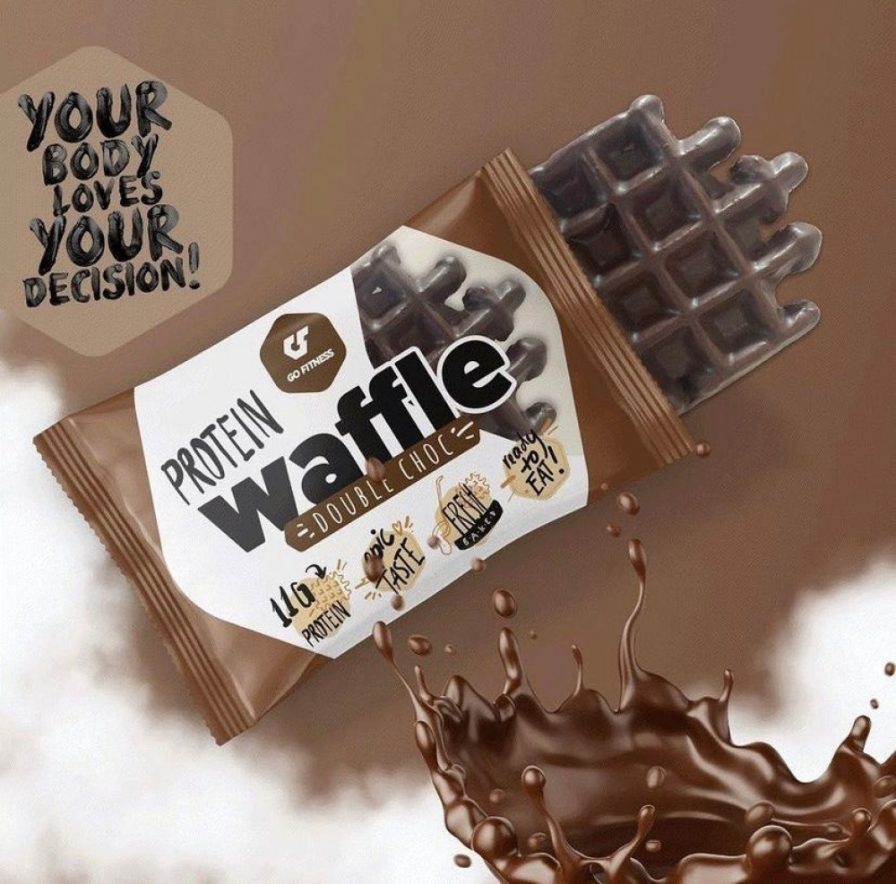 GO FITNESS -  PROTEIN WAFFLE - 50G