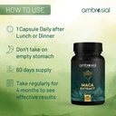 AMBROSIAL - MACA EXTRACT 500MG - 60PCS