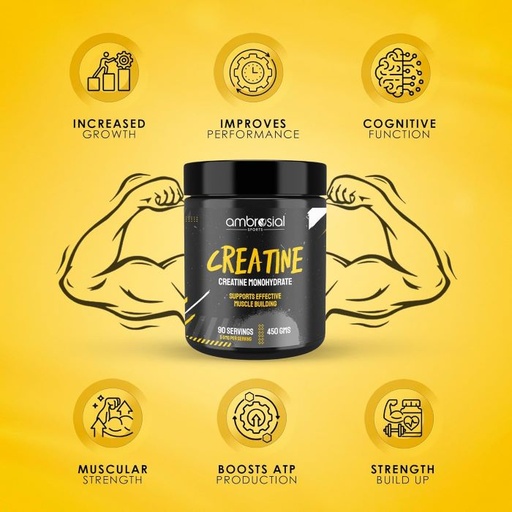 AMBROSIAL - CREATINE MONOHYDRATE - 450G
