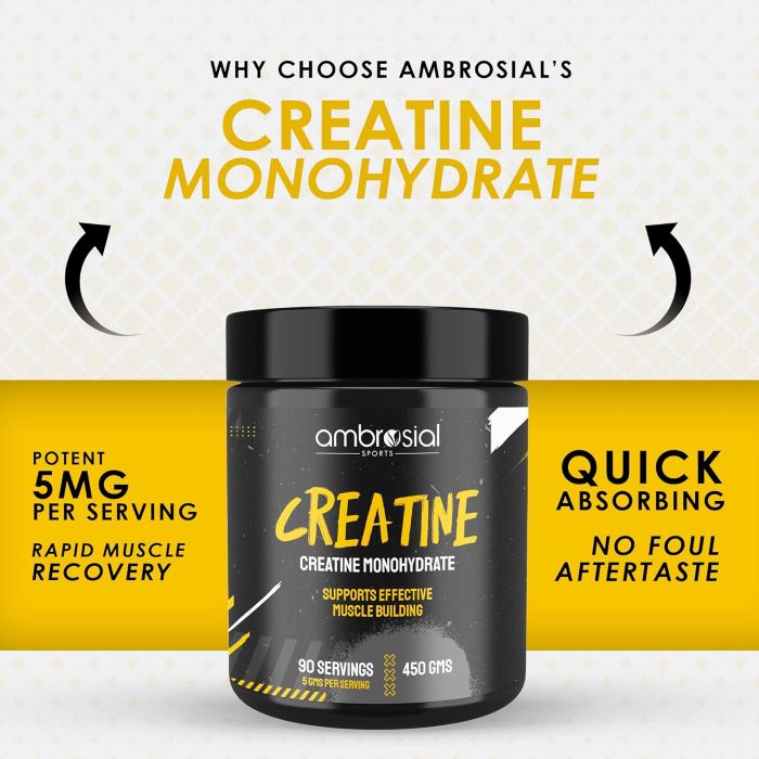 AMBROSIAL - CREATINE MONOHYDRATE - 450G