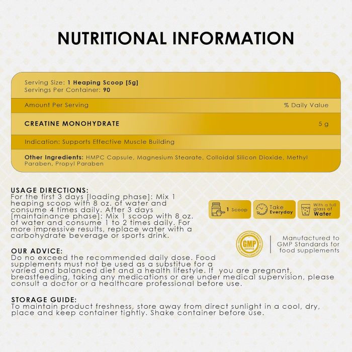 AMBROSIAL - CREATINE MONOHYDRATE - 450G