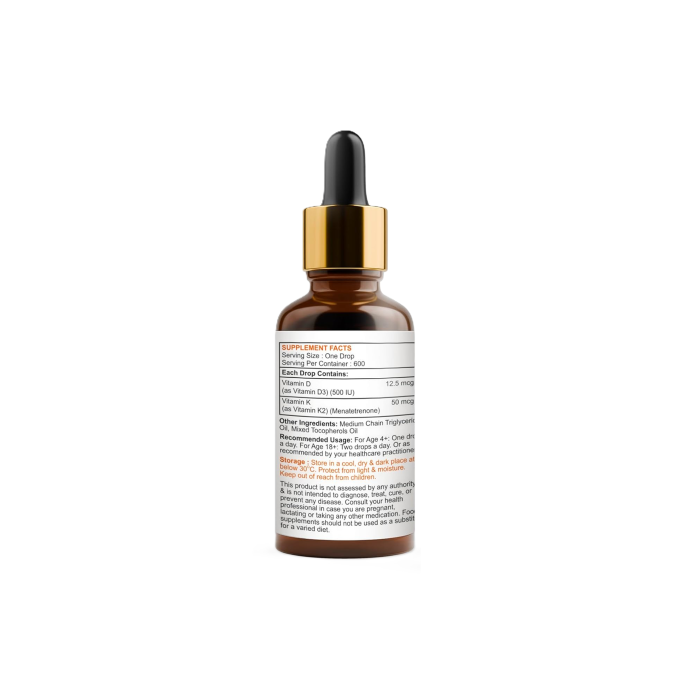 AMBROSIAL - D3 + K2 DROPS - 30ML