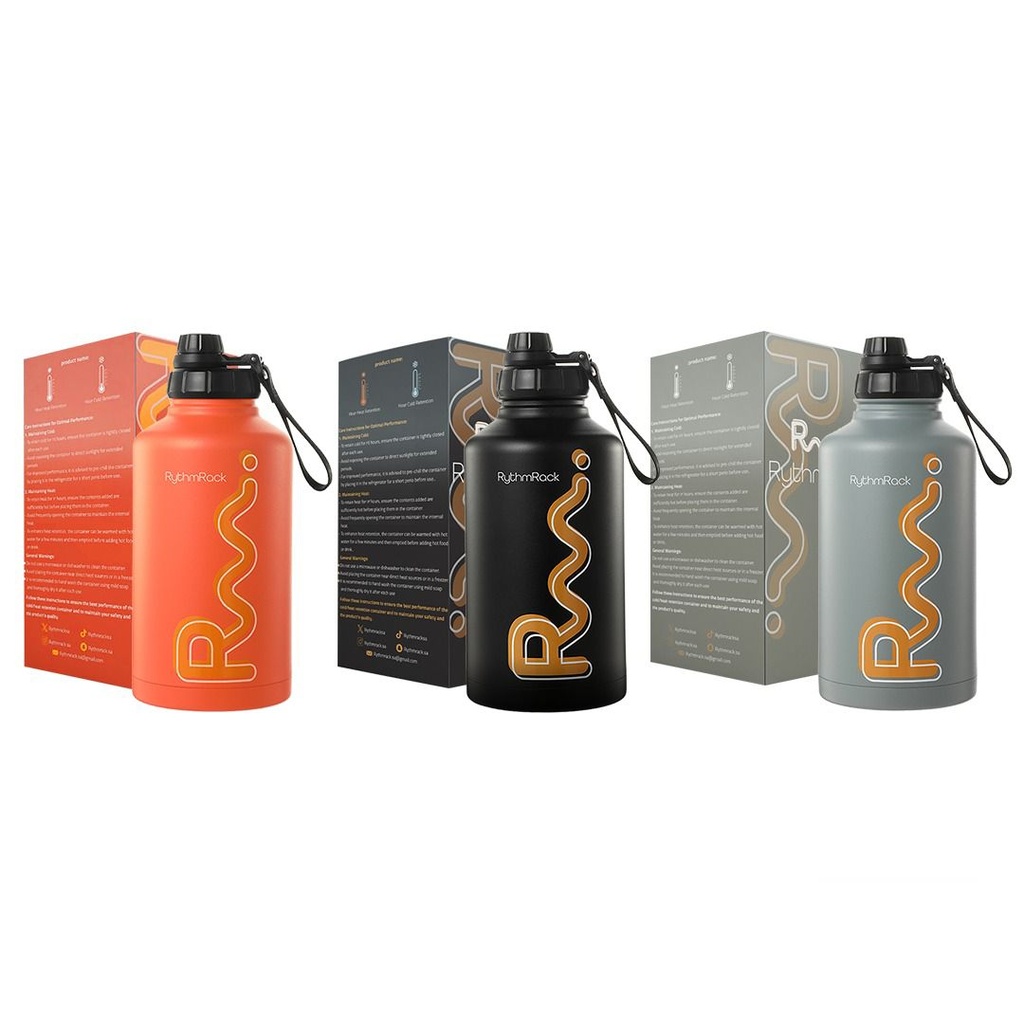RYTHMRACK - STAINLESS STEEL BOTTLE - 2LITER