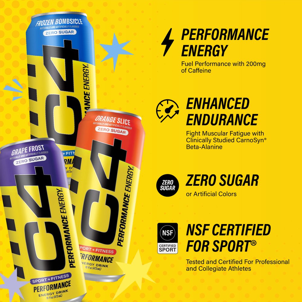 CELLUCOR - C4 ENERGY DRINK - 500ML