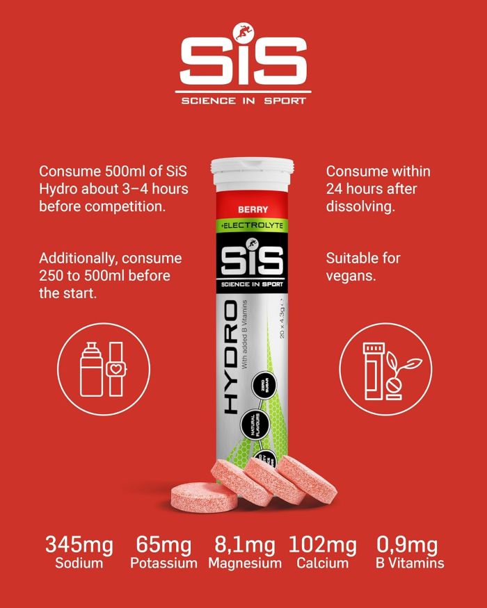 SIS - HYDRO ELECTROLYTE - 20PCS