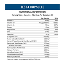 APPLIED NUTRITION - TEST X TESTOSTERONE BOOSTER - 120PCS