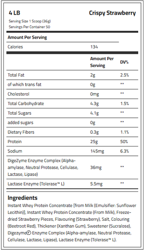 BODY BUILDER - WHEY PROTEN CRISPY - 4LB