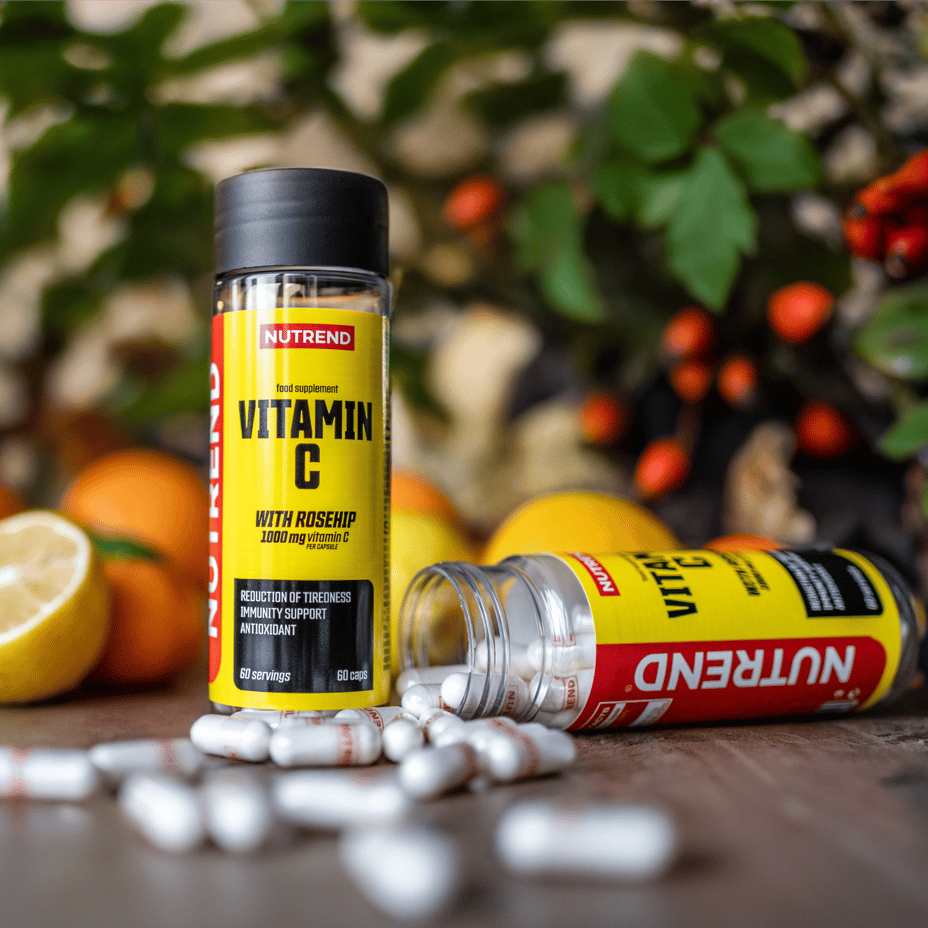 NUTREND - VITAMIN C WITH ROSE HIPS - 60PCS