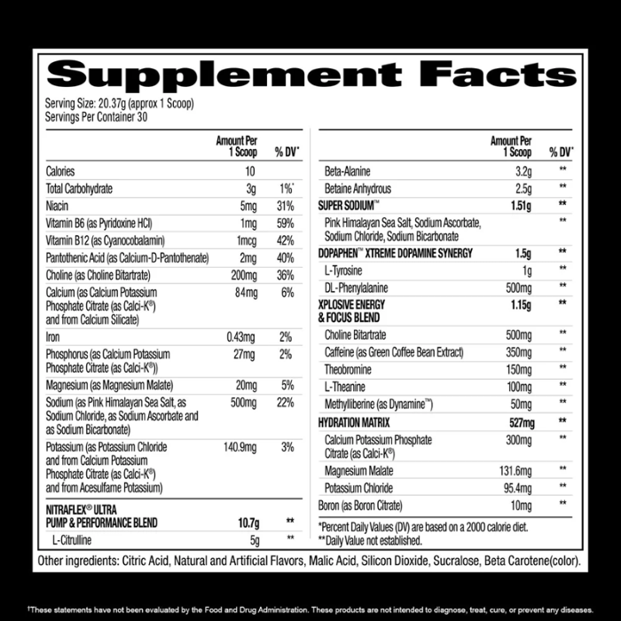 GAT - ULTRA PRE WORKOUT - 30SER