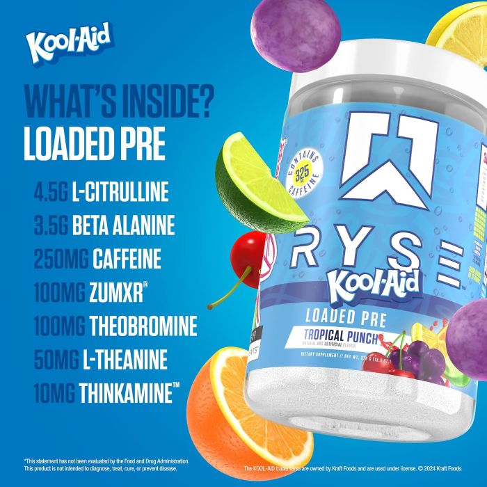RYSE - LOADED PRE WORKOUT - 426G