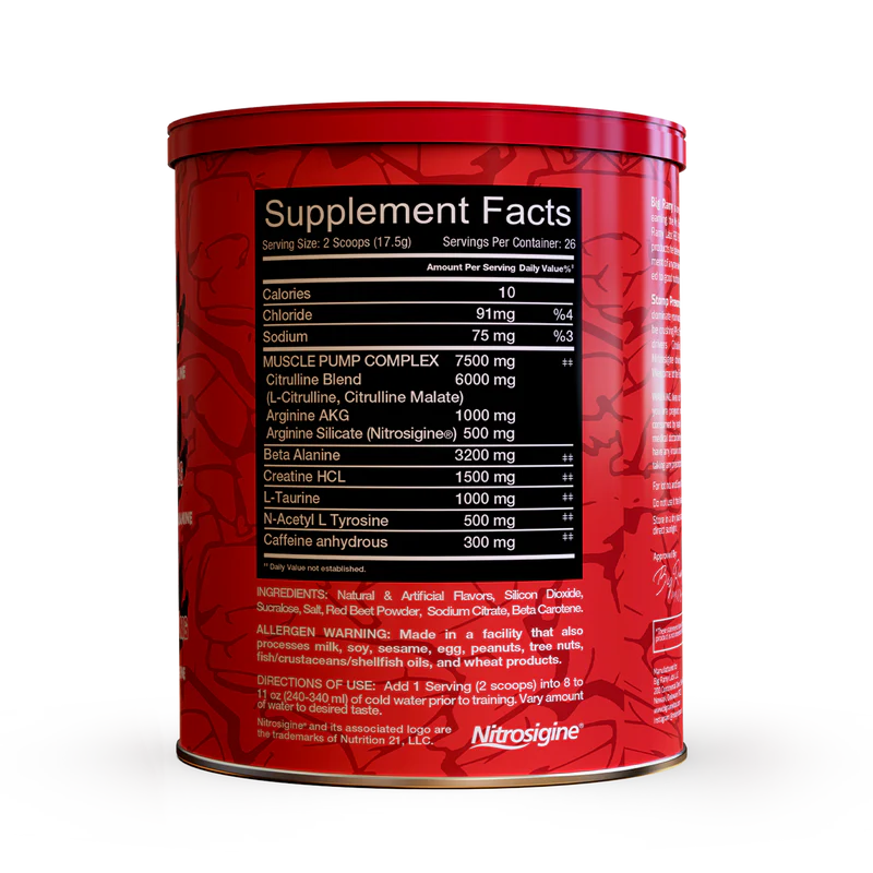 RED REX - STOMP PRE WORKOUT - 1LB