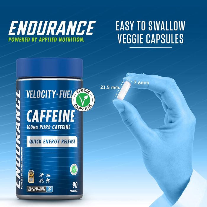 APPLIED NUTRITION - CAFFEINE 100MG - 90PCS