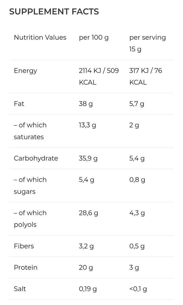 NANO SUPPS - PROTEIN CREAM - 330G
