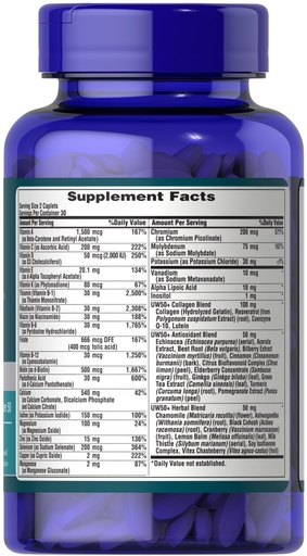PURITAN'S PRIDE - ULTRA WOMAN MULTIVITAMIN 50 PLUS - 60PCS