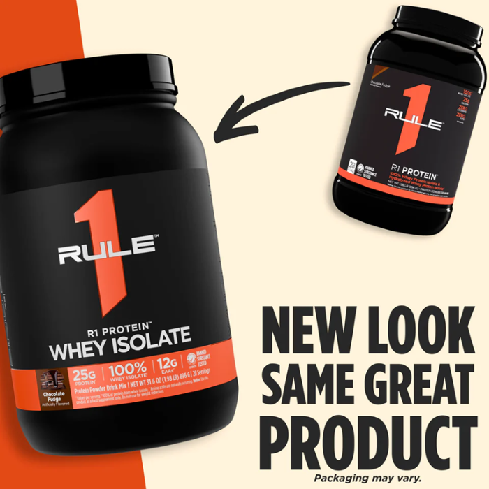 RULE 1 - WHEY ISOLATE - 1LB