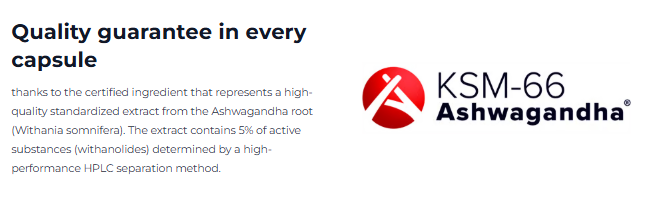 NUTREND - ASHWAGANDHA KSM66 - 60PCS