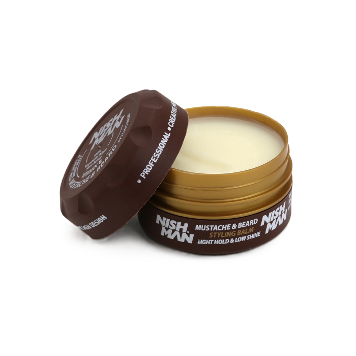 NISHMAN - BEARD & MUSTACHE STYLING BALM - 100ML