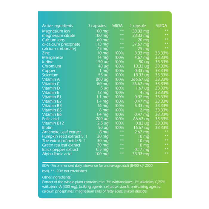 MACRO NUTRITION - MULTIVITAMIN - 90PCS
