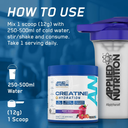APPLIED NUTRITION - CREATINE + HYDRATION - 30SER