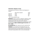 WEIDER - VITAMIN D3 & K2 + MG - 120PCS