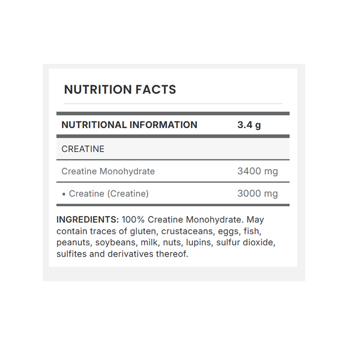 WEIDER - PREMIUM CREATINE CREAPURE - 375G