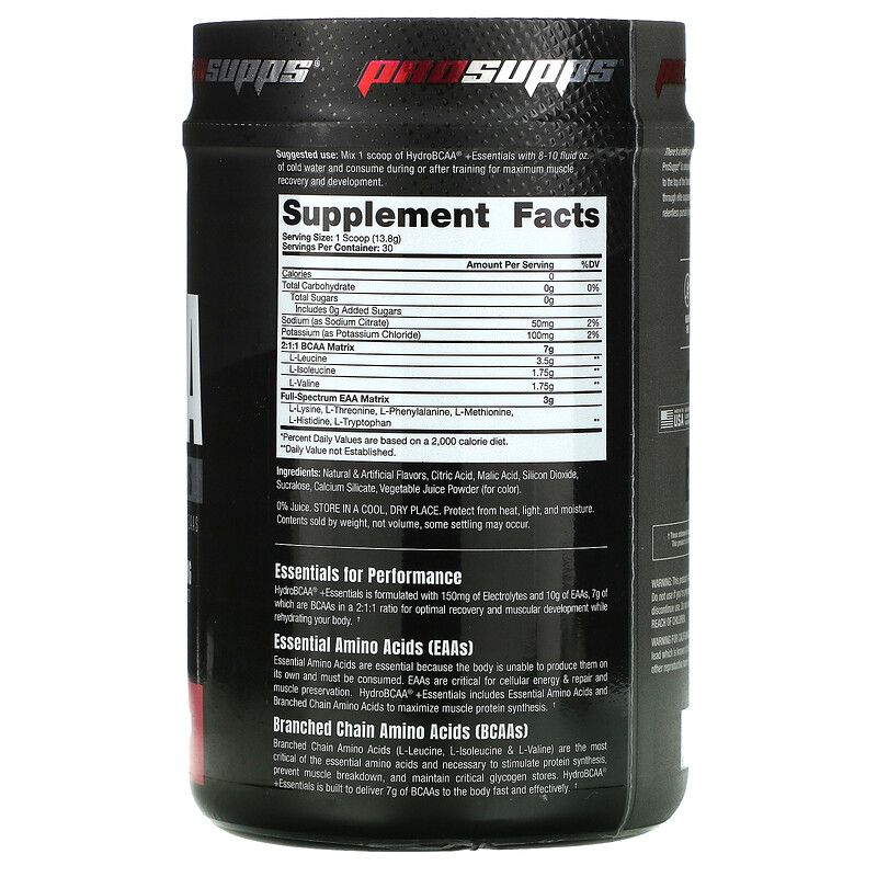 PROSUPPS - BCAA+ESSENTIALS -