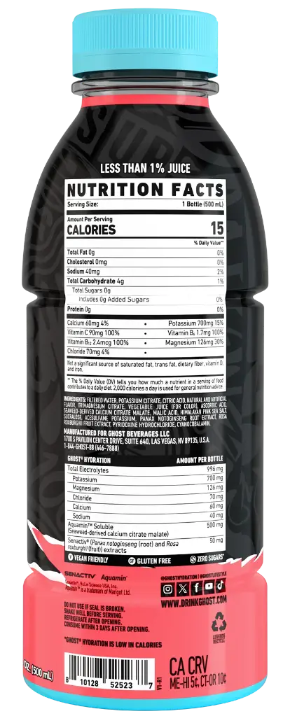 GHOST - HYDRATION RTD - 500ML