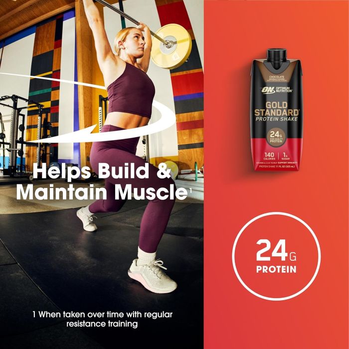 OPTIMUM NUTRITION - GOLD STANDARD RTD - 325ML