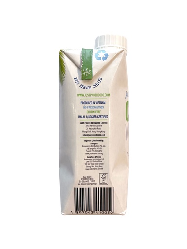 JUST PICKED - COCO WATER - 330ML