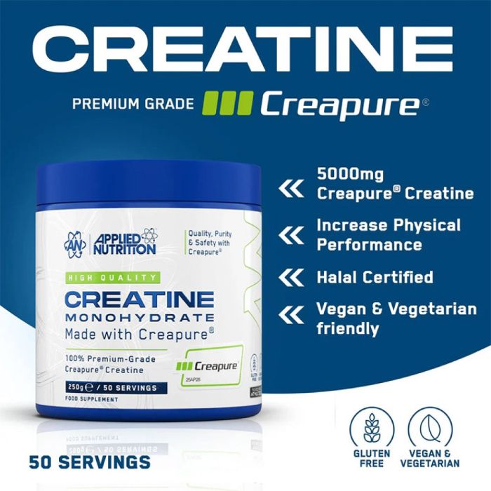 APPLIED NUTRITION - CREATINE CREAPURE - 250G