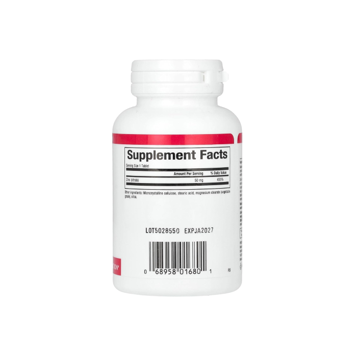 NATURAL FACTORS - ZINC CITRATE 50MG - 90PCS