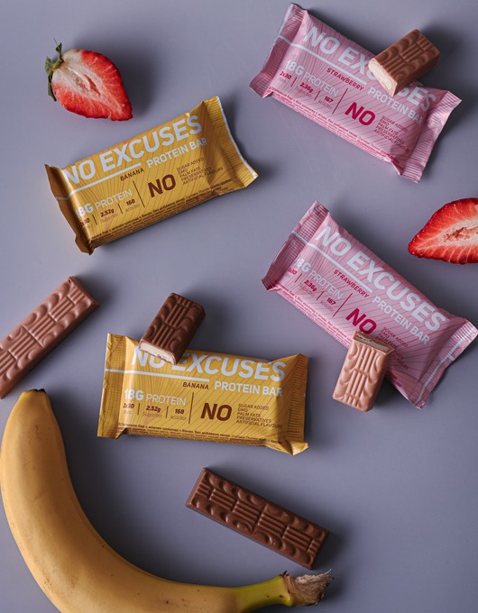 NO EXCUSES - PROTEIN BAR - 60G