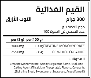 NANO SUPPS - CREATINE "FLAVOURED" - 300G