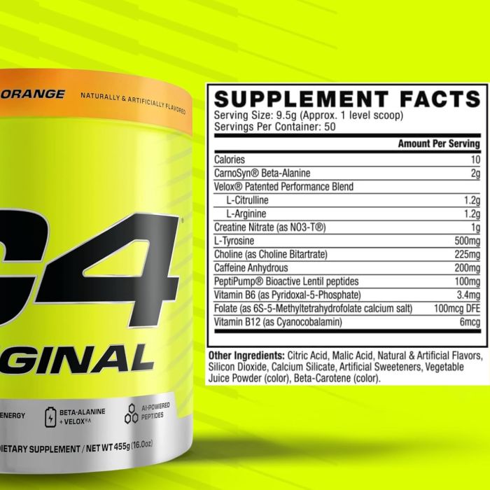 CELLUCOR - C4 ORIGINAL - 50SER