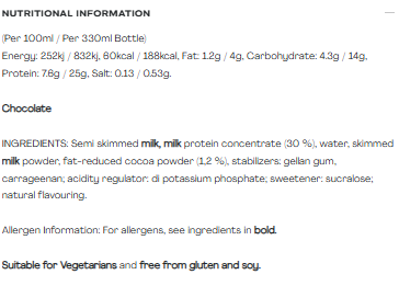 WHEYTRITION - MIX PROTEIN SHAKE - 330ML