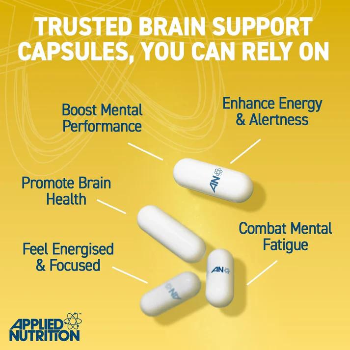 APPLIED NUTRITION - BRAIN FUEL & FOCUS - 60PCS