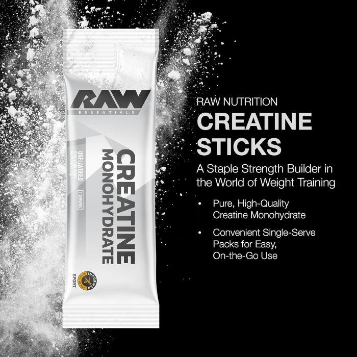 RAW - CREATINE STICK PACK - 30SER