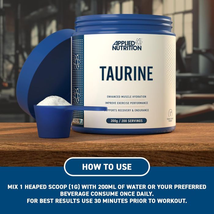 APPLIED NUTRITION - TAURINE - 250G
