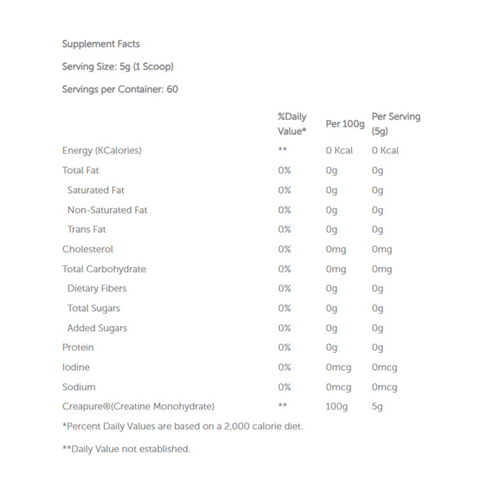 BASIX - CREATINE CREAPURE - 300G