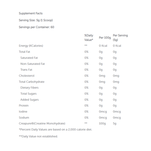 BASIX - CREATINE CREAPURE - 300G