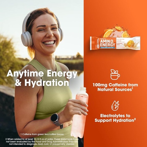 OPTIMUM NUTRITION - AMINO ENERGY + HYDRATION - 7STICKS