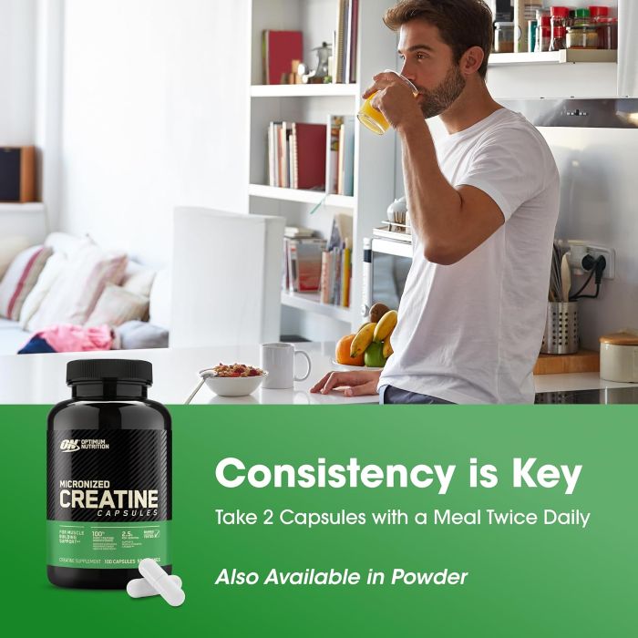 OPTIMUM NUTRITION - CREATINE - 100PCS