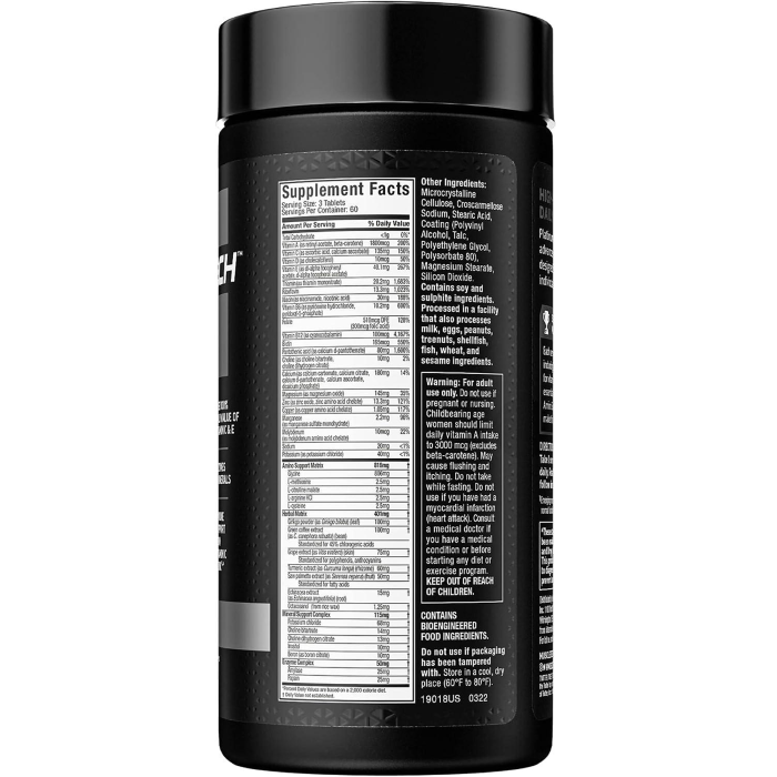 MUSCLETECH - MULTIVITAMIN - 90PCS