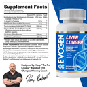 EVOGEN - LIVER LONGER - 84PCS